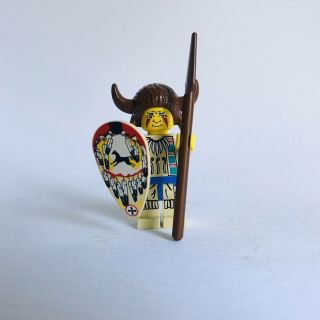 Lego Plains Indian Buffalo Headdress Native American Western Minifigure Shield