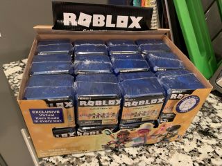 Roblox Celebrity Mystery Figure Series 2 - Case Of 24 Blue Boxes -