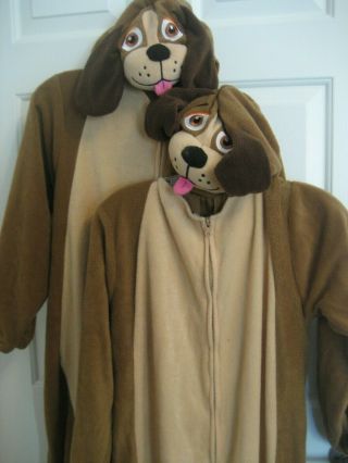 Child M J Animals Union Suit Plush Costume Pj Puppy Dog Play Sleep Stuffed Kids