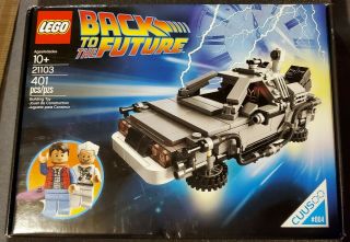 Lego 21103 | Cuusoo 4 | The Delorean Time Machine | Back To The Future |