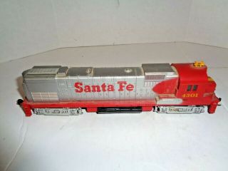 Tyco Ho Scale Diesel Locomotive Santa Fe 4301