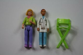 Fisher Price Loving Family Sweet Streets Dollhouse Hospital Doctor Doll And Lady
