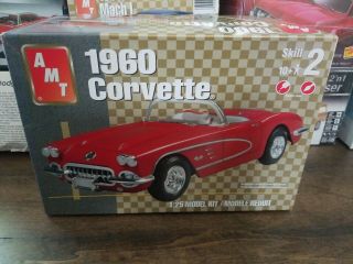Amt 1960 Corvette 1:25 31910 2002 Issue New/old Stock