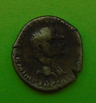 Nero Agrippina Ar Denarius,  Rome,  Silver Ancient Roman Coin