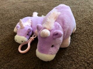 My Pillow Pets Unicorn - Keychain & Plush