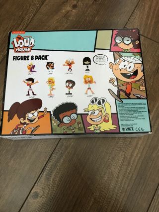 The Loud House Figure 8 Pack Opened Box 3