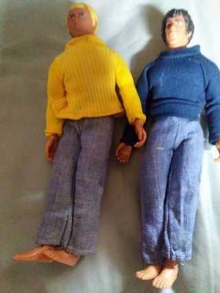 Vintage Mego 1976 Starsky And Hutchu 8 " Action Figures Doll From Tv Show