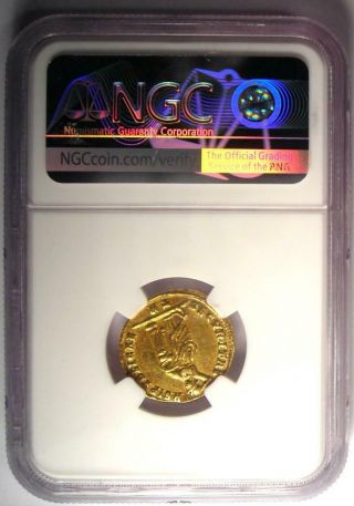 Roman Constantine I AV Solidus Gold Coin (307 - 337 AD) - Certified NGC Choice XF 3