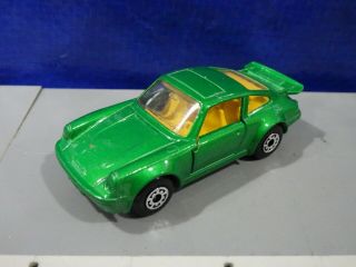 Vintage 1979 Lesney Matchbox Superfast No 3 Porsche Turbo Green