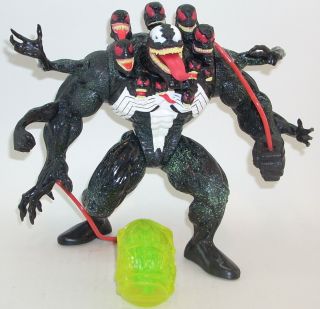 Toy Biz Spider - Man Venom The Madness Action Figure Planet Of Symbiotes Complete
