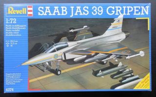 Saab Jas 39 Gripen 1/72 Revell Germany Model Kit 4374