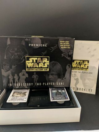 Star Wars Ccg Premiere Two Player Starter Decks And Instructions