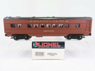 O Scale Lionel 6 - 16002 Prr Pennsylvania Coach Passenger Car W/light 16002 Rtr