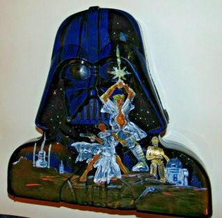 Vintage Star Wars Darth Vader Case.  Custom Painted Hildebrandt Poster From Anh