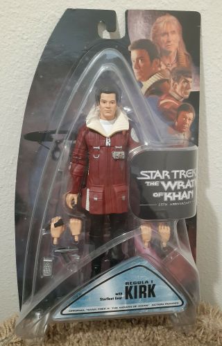 Diamond Select Star Trek Wrath Of Khan Series 2 Regula1 Kirk Action Figure