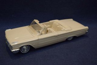 Vintage 1963 Ford Galaxie Convertible Dealer Promo Model Car