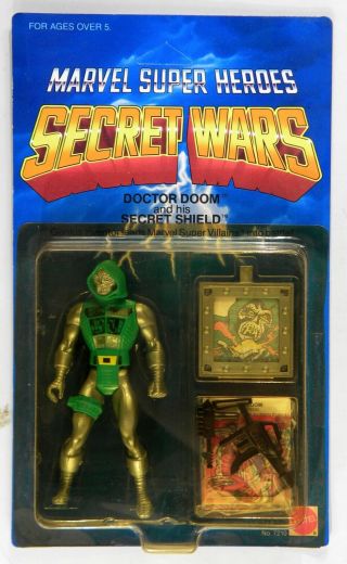 Mattel 1984 Marvel Heroes Secret Wars Doctor Doom Rare Moc