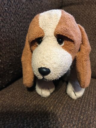 Russ Berrie Spunky Beagle Basset Hound Puppy Dog 10” Plush Stuffed Anima