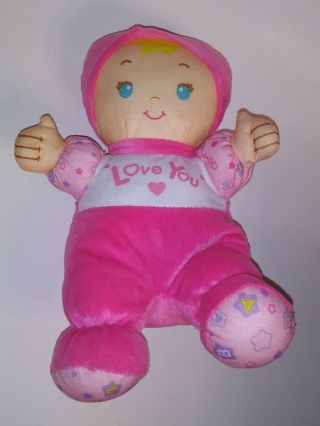 Vtech Love You Pink Doll 10 " Plush Stuffed Animal