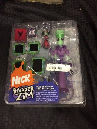 Invader Zim Series 1 The Almighty Tallest Purple Action Figure Palisades Toys