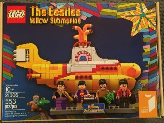 Lego Ideas 21306 The Beatles - Yellow Submarine Limited Edition Rare