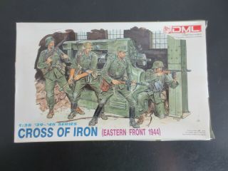Dragon Dml Cross Of Iron (eastern Front 1944) Model Kit 6006 1:35 1993 Complete