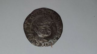 Mexican Silver Coin 1 Real Vargas Y Sombrerete Rare Coin