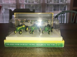Ertl John Deere Dubuque Historical Tractor Set 1 1:64