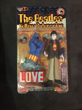 Mcfarlane Toys The Beatles Yellow Submarine Figure Paul With Glove And Love Base
