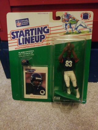 1988 Starting Lineup Willie Gault Chicago Bears Rare