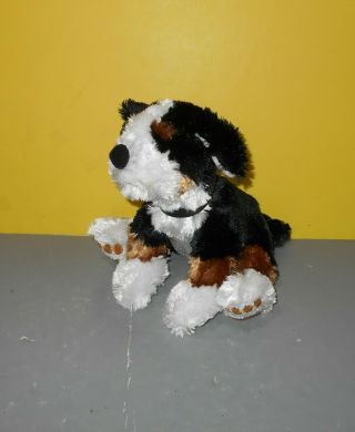 10 " Snuggie Toy Bernese Mountain Dog Stuffed Record & Play Puppy Dog