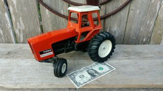 Vintage 1/16 Allis - Chalmers 7060 Farm Toy Tractor