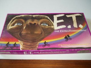 The Alien E.  T.  Vintage Board Game