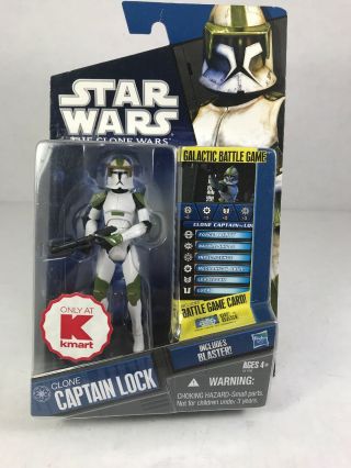Star Wars Clone Wars Kmart Exclusive Clone Captain Lock