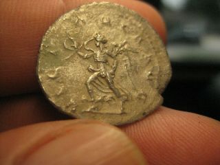 authentic Roman silver coin Trajan Decius,  249 - 251 AD antoninianus - 2.  84g 3
