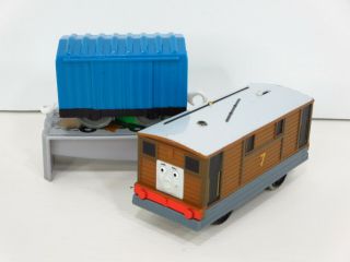 Fisher Price Thomas & Friends Trackmaster Toby Motorized Engine & Cargo Car