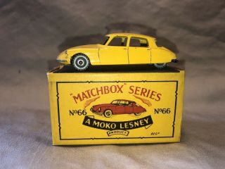 Matchbox Moko Lesney Citroën No 66.  Box.