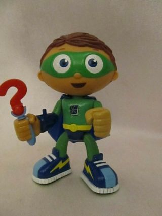 Pbs Kids Why Y Wyatt Action Figure 6 " Doll Spinning Wand Pbs 2009