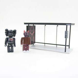 Medicom KAWS Kubrick Bus Stop Set 1 Bearbrick Vinyl Figure Toy 2002 3540 BNB 2