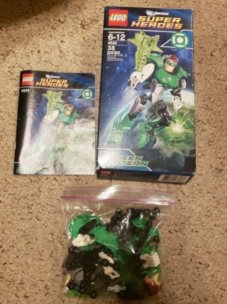 Lego Dc Universe Heroes Green Lantern (4528) - - All Parts