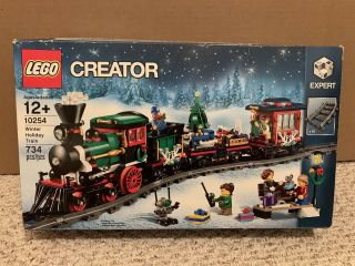 Lego 10254 Creator Winter Holiday Train Open Box