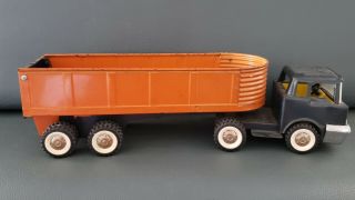 Vintage Structo Hydraulic Dump Trailer Toy Trucks