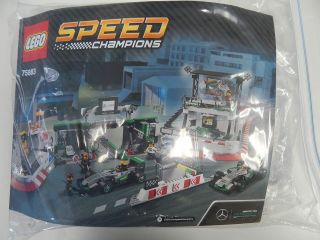 Lego Speed 75883 Mercedes Amg Petronas Formula One Team 100 Complete Rare
