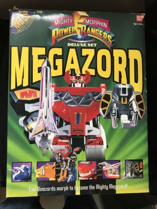 Mighty Morphin Power Rangers Megazord Deluxe Set 2260 (read)