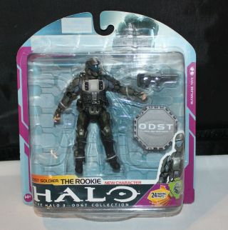 Halo 3 The Rookie Odst Soldier Action Figure 24 Moving Parts Mcfarlane Toy