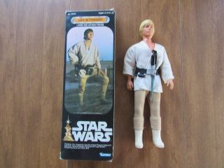 Vintage 1977 Star Wars Luke Skywalker 12 " Action Figure Orig Box 38080 Zz1712