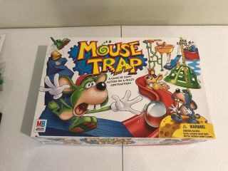 Classic Mouse Trap 1999 Game By Milton Bradley - Very / Complete