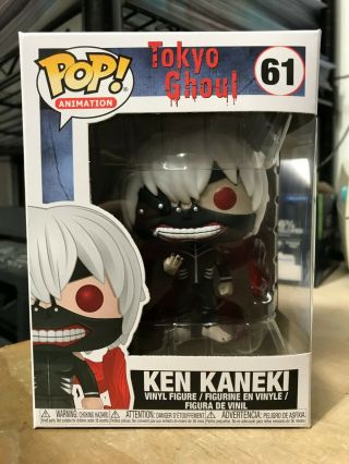 Funko Pop Ken Kaneki Tokyo Ghoul 61 Anime Authentic In Hand