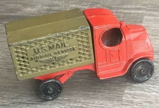 1930 - 1931 Tootsietoy Mack Mail Truck US Air Mail Service 4645 Tootsie Toy 3