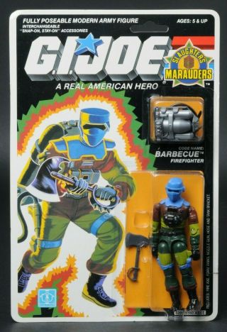 1989 Hasbro Gi Joe Series 8 Slaughter’s Marauder Barbecue Moc